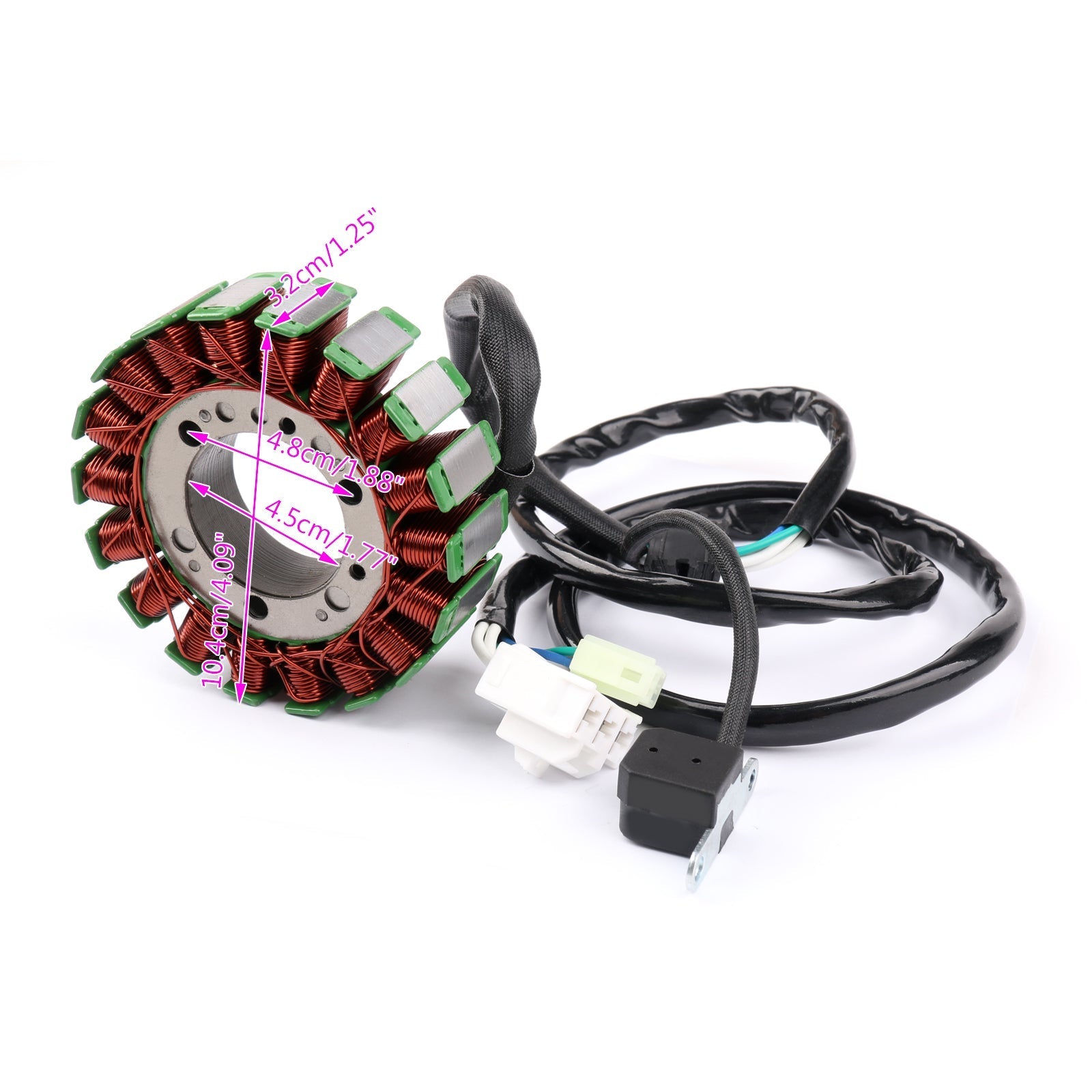 Generator Stator Coil 4B5-81410-00 For Yamaha XP500 TMAX 500 (08-11) Generic