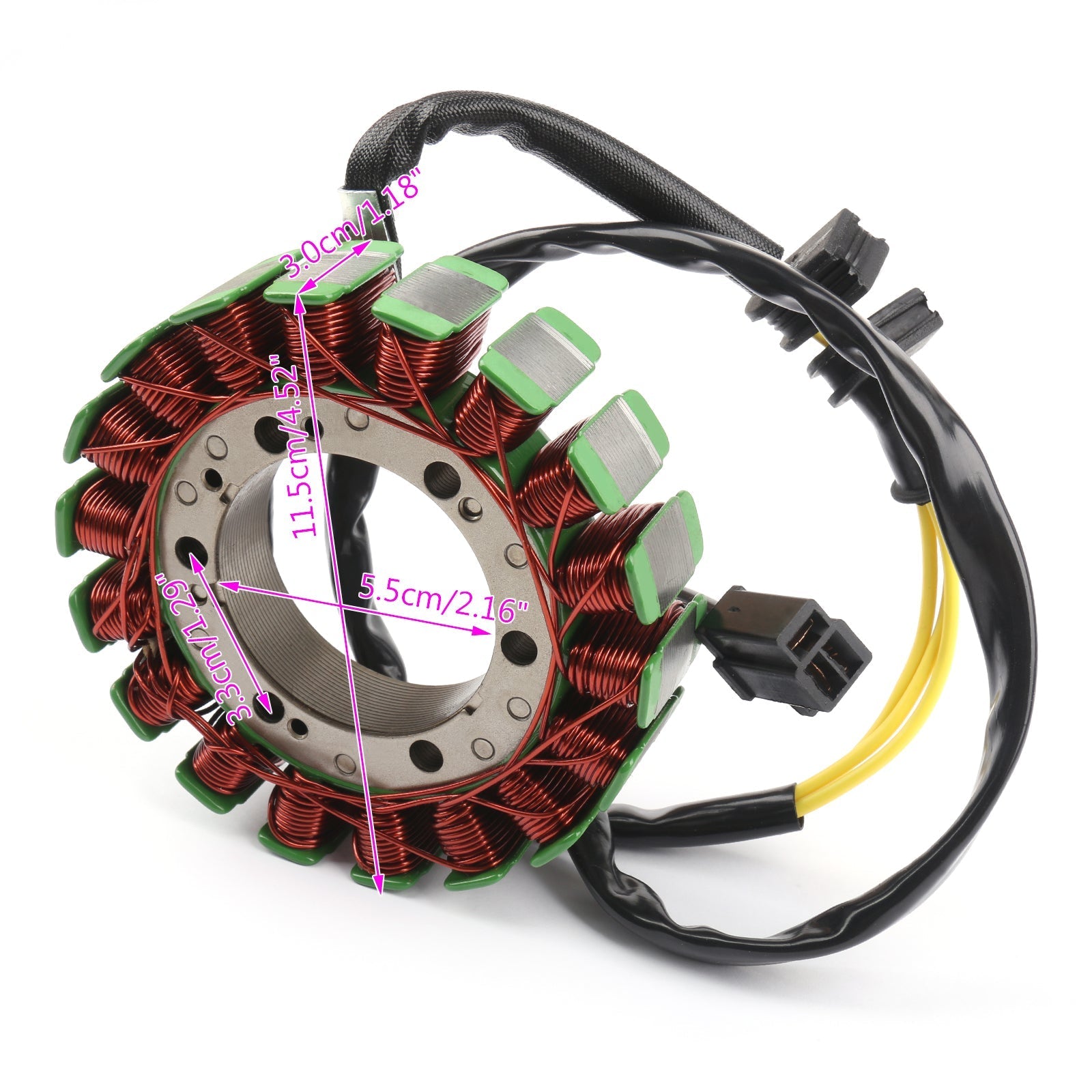 Generator Stator Coil For Honda NTV650 Revere RC33 (88-98) NT650 Hawk GT (88-91) Generic