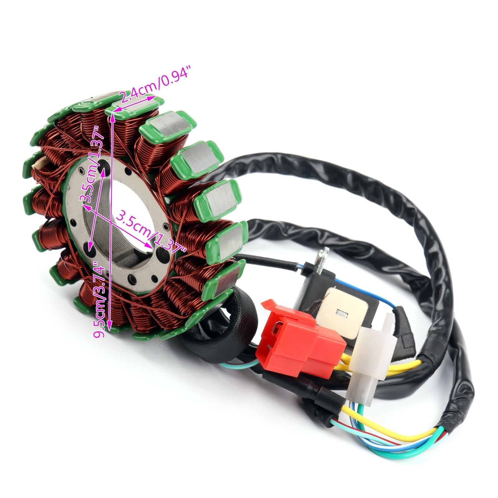 Generator Stator Coil For Honda NX250 AX-1 (88-93) NX250 A 88-90 NX2502 (1990/1993) Generic