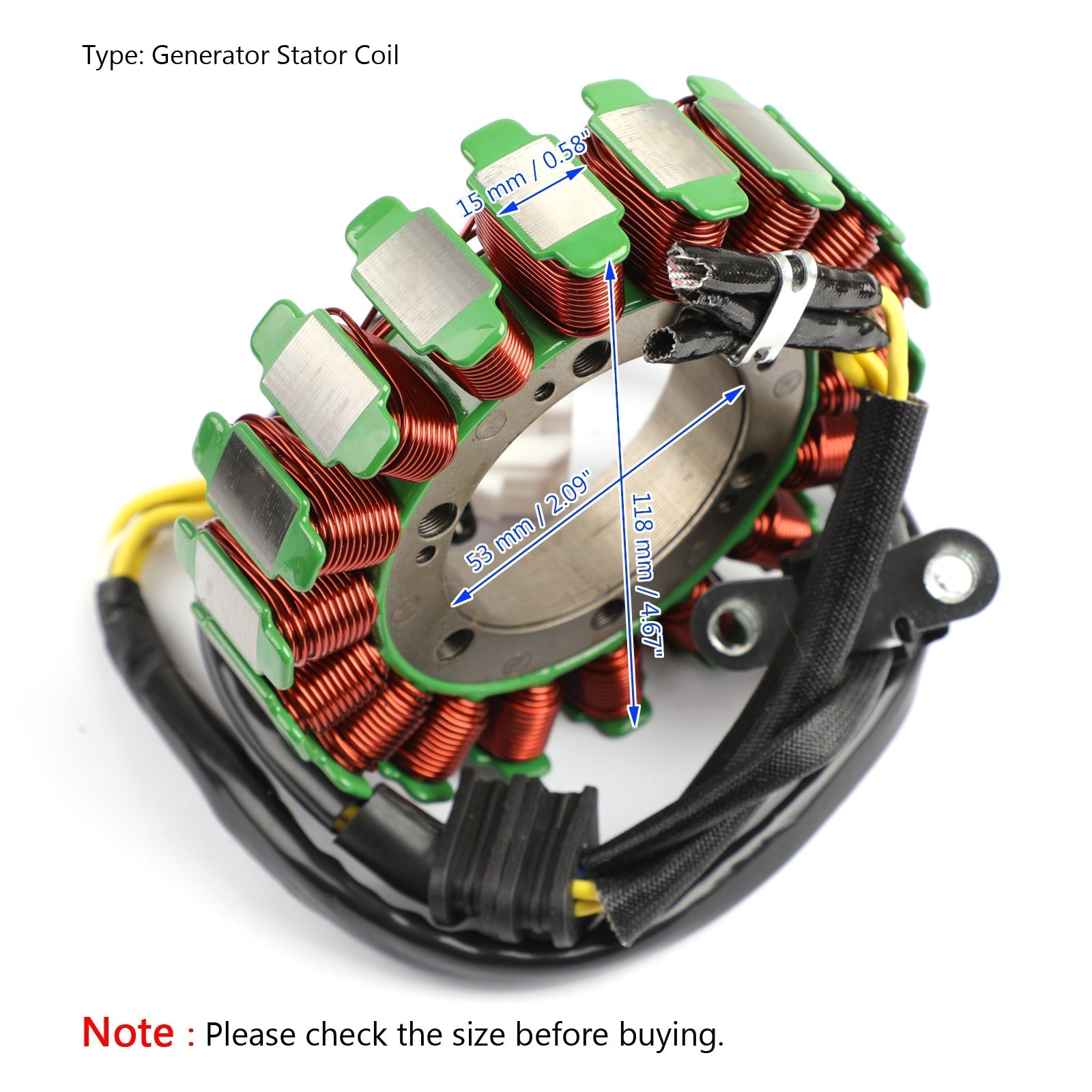 Statorgenerator Geschikt voor Aprilia Dorsoduro 750 900 1200 Shiver 750 900 2007-2017 Generiek