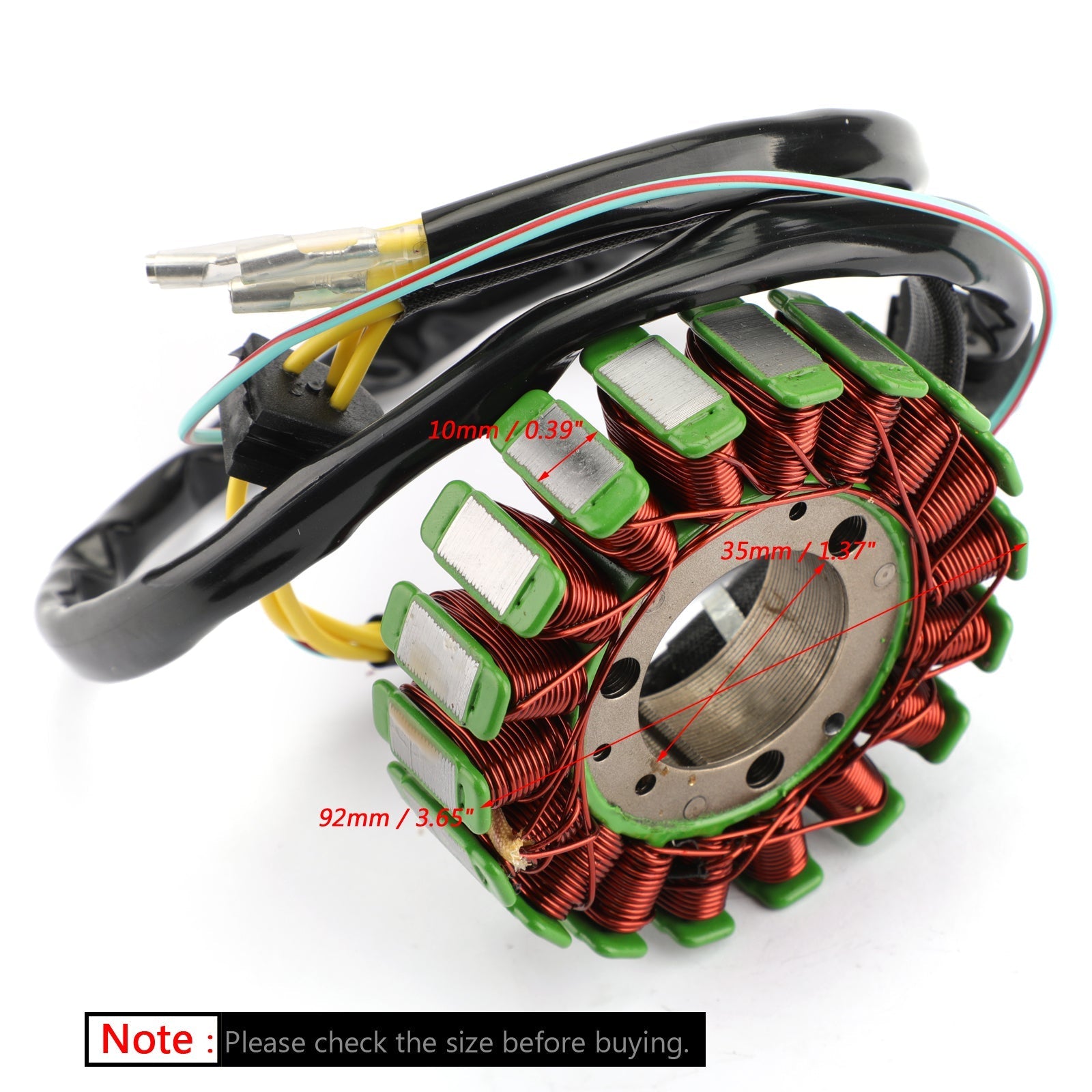 Bobine d'alternateur magnéto Stator 18 pôles pour Honda XR 250 L XR250L 1991-1996 générique