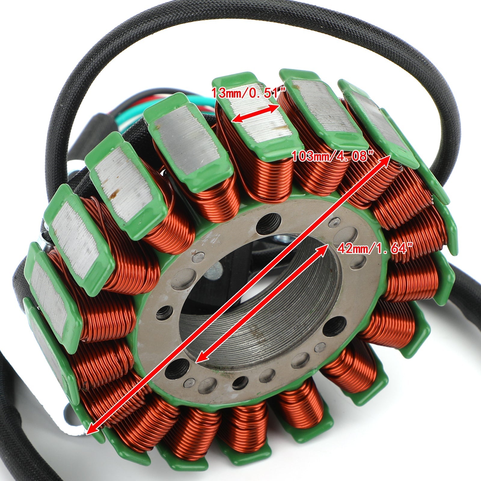 Generator Stator For Yamaha 1100 FX HO Cruiser 60E-81410-00-00 60E-81410-01-00 Generisk