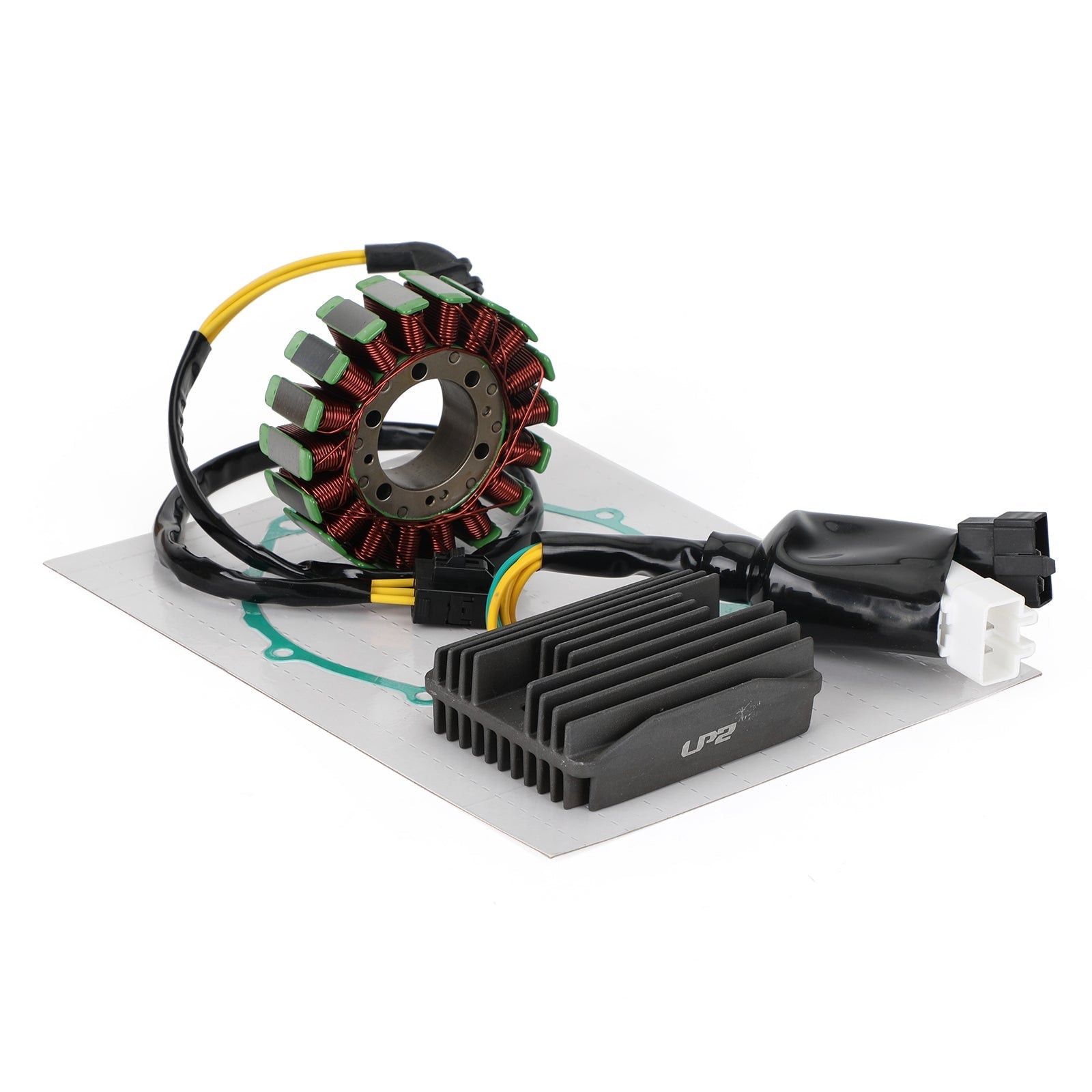 Magneto Stator Coil Generator met pakking voor Honda CBR1100XX Blackbird 1999-2001 Generiek