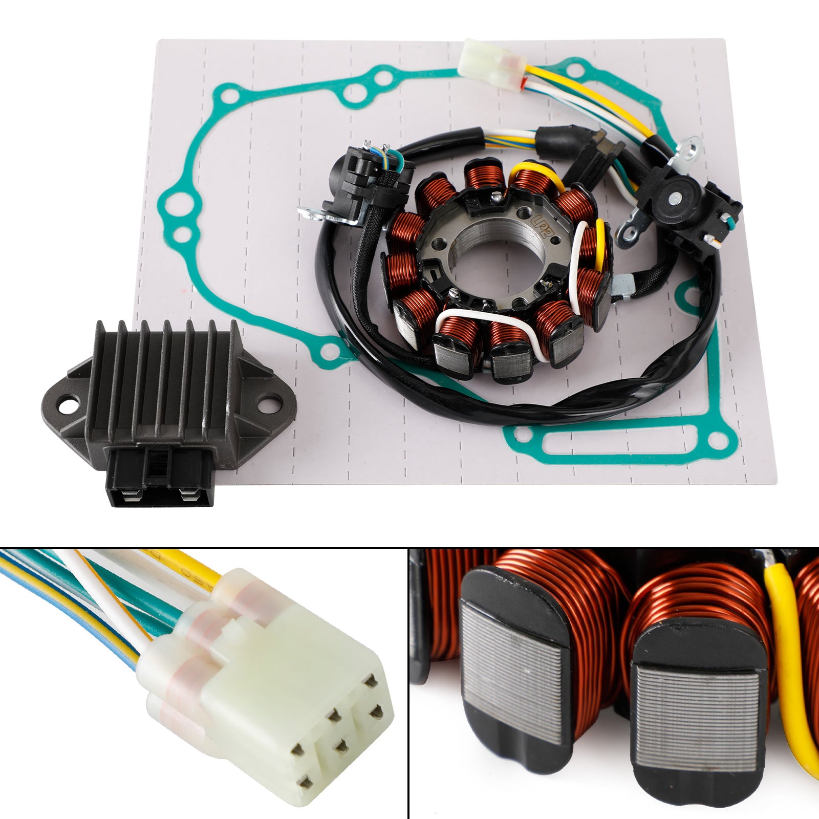 Kit de joint de bobine de Stator magnéto de régulateur, pour Honda CRF 450 R PE05 2015 – 2016 générique