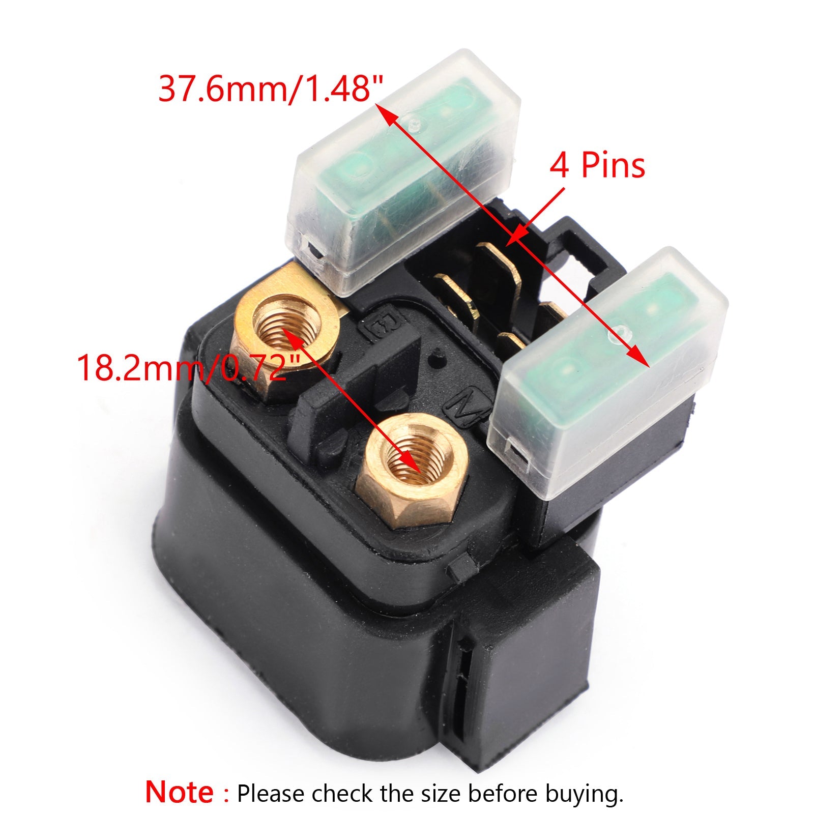 Interrupteur solénoïde de relais de démarreur, pour Yamaha YXR 660 Rhino 2004 2005 2006 2008 2007 générique