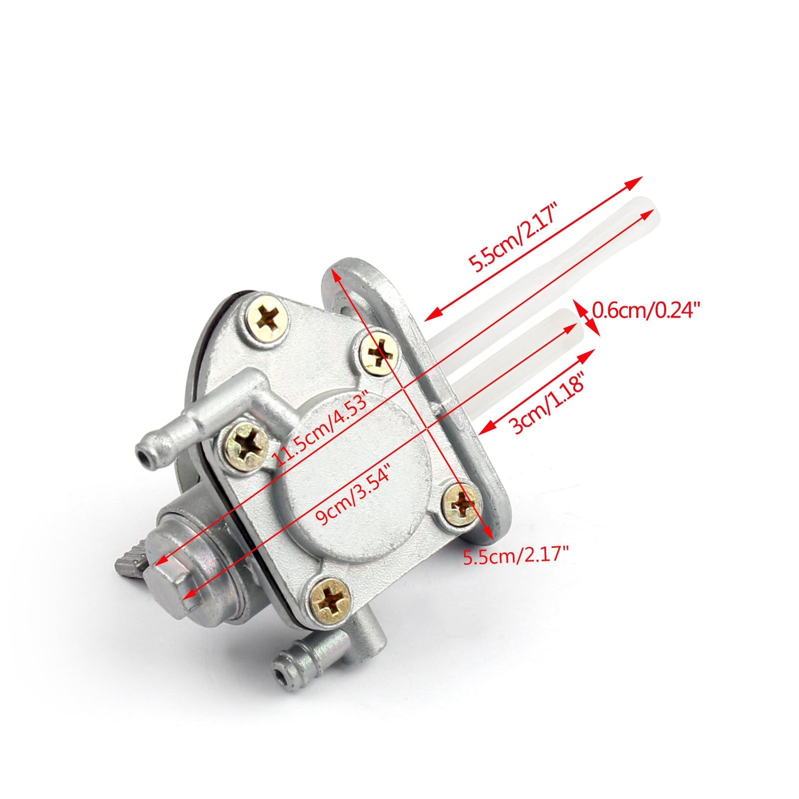 Brandstoftank Schakelaar Benzinekraan Klep Voor Kawasaki Vulcan 500 Zephyr 750 Ninja 500R Generiek