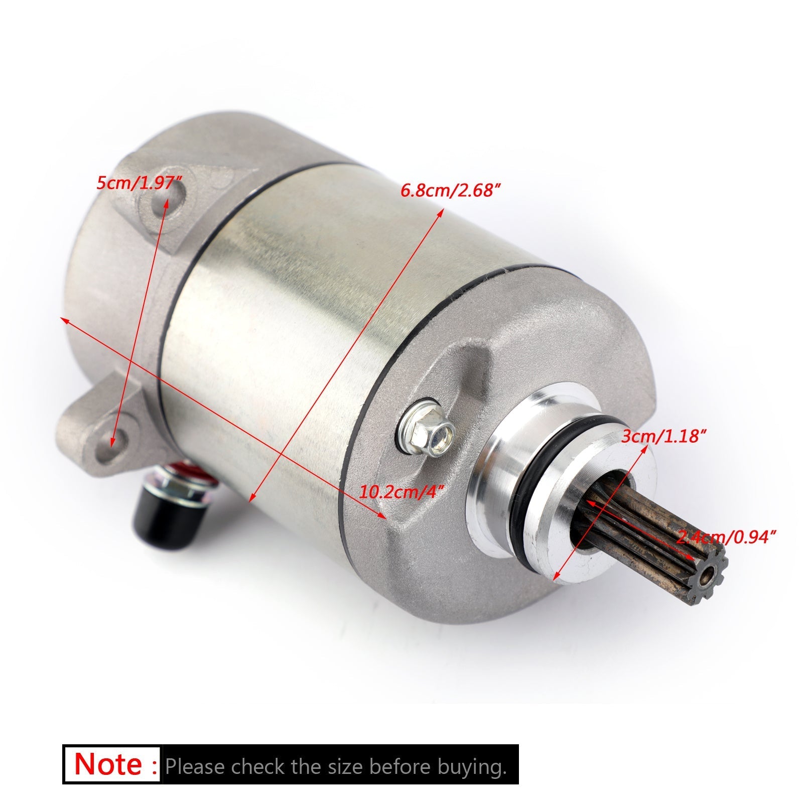 Electric Starter Motor Electric Starter Motor for Honda TRX250 FourTrax 250 TRX250X Sportrax Recon ES Generic