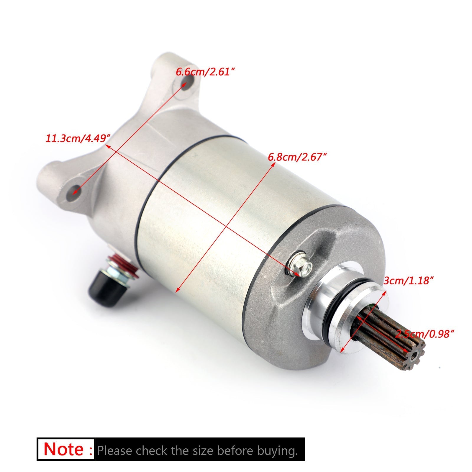 Elektrische startmotor voor Polaris Magnum 325 Ranger 500 425 Sportsman 3084981 Generiek