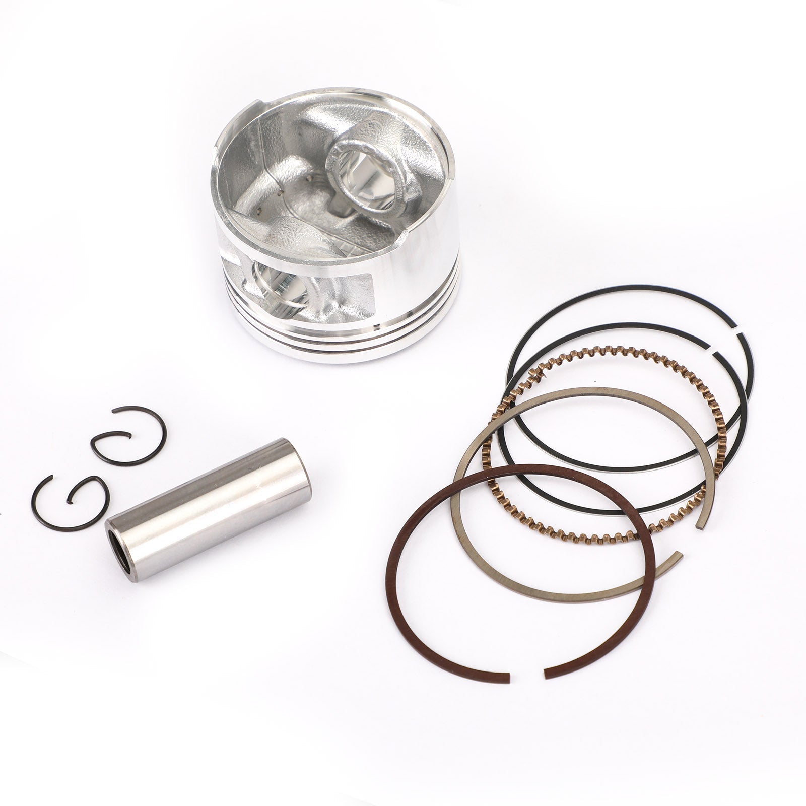 Yamaha TTR TT-R 125 L E LE ES 00-07 Kit de piston et jeu d'anneaux STD (54 mm) 0,25 mm (54,25 mm) 0,50 mm (54,50 mm) Taille d'alésage générique