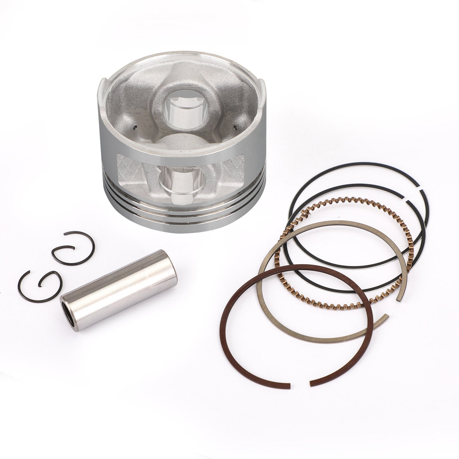 Yamaha TTR TT-R 125 L E LE ES 00-07 Kit de piston et jeu d'anneaux STD (54 mm) 0,25 mm (54,25 mm) 0,50 mm (54,50 mm) Taille d'alésage générique