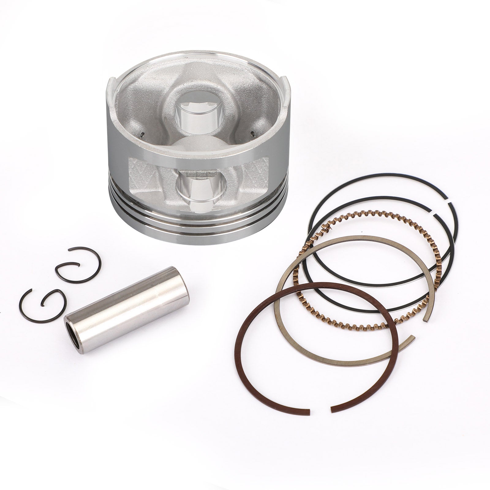 Yamaha TTR TT-R 125 L E LE ES 00-07 Kit de piston et jeu d'anneaux STD (54 mm) 0,25 mm (54,25 mm) 0,50 mm (54,50 mm) Taille d'alésage générique