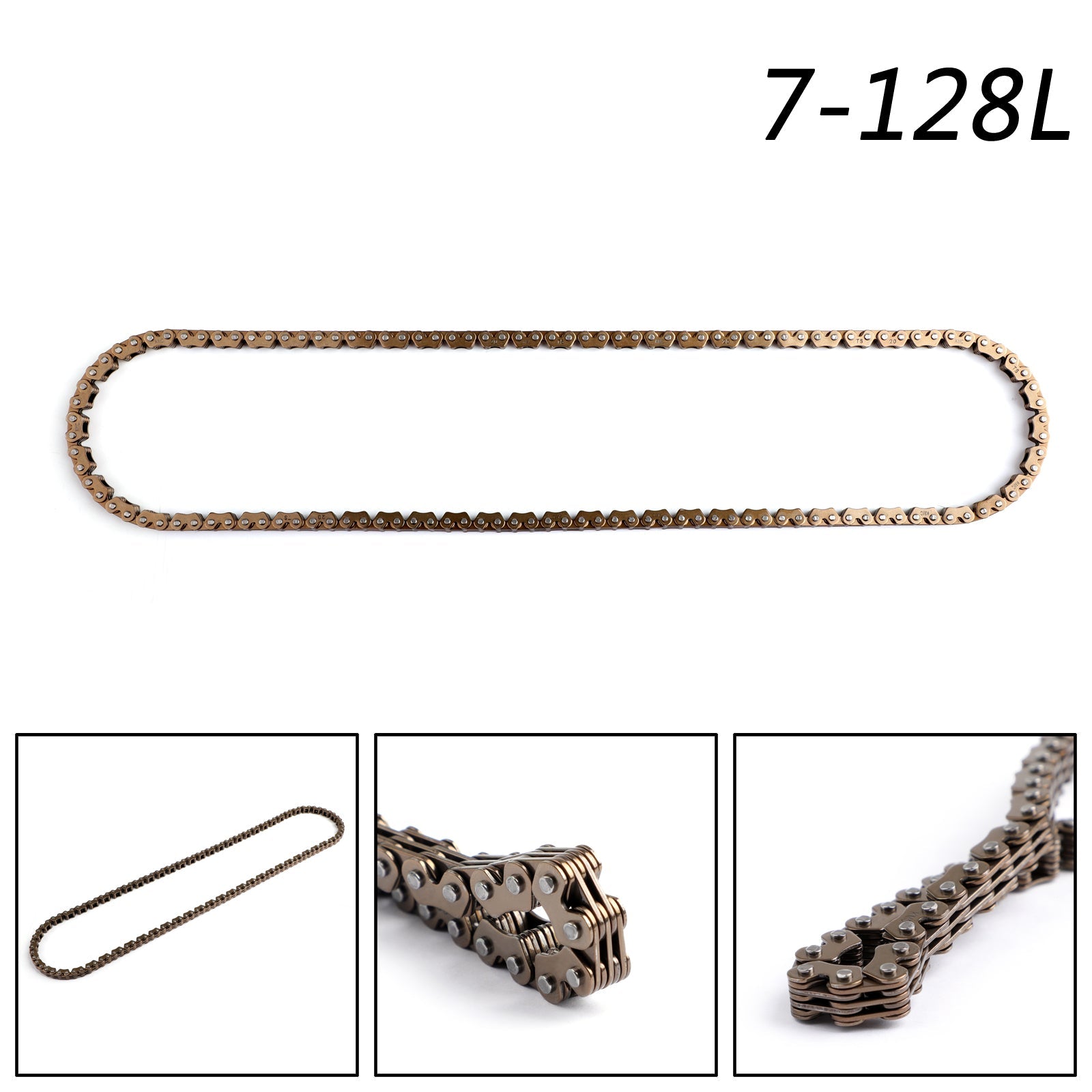 Timing Cam Chain 128L KMC For Suzuki Quadsport Z400 LTZ400/Z DR-Z400 /E/S/SM