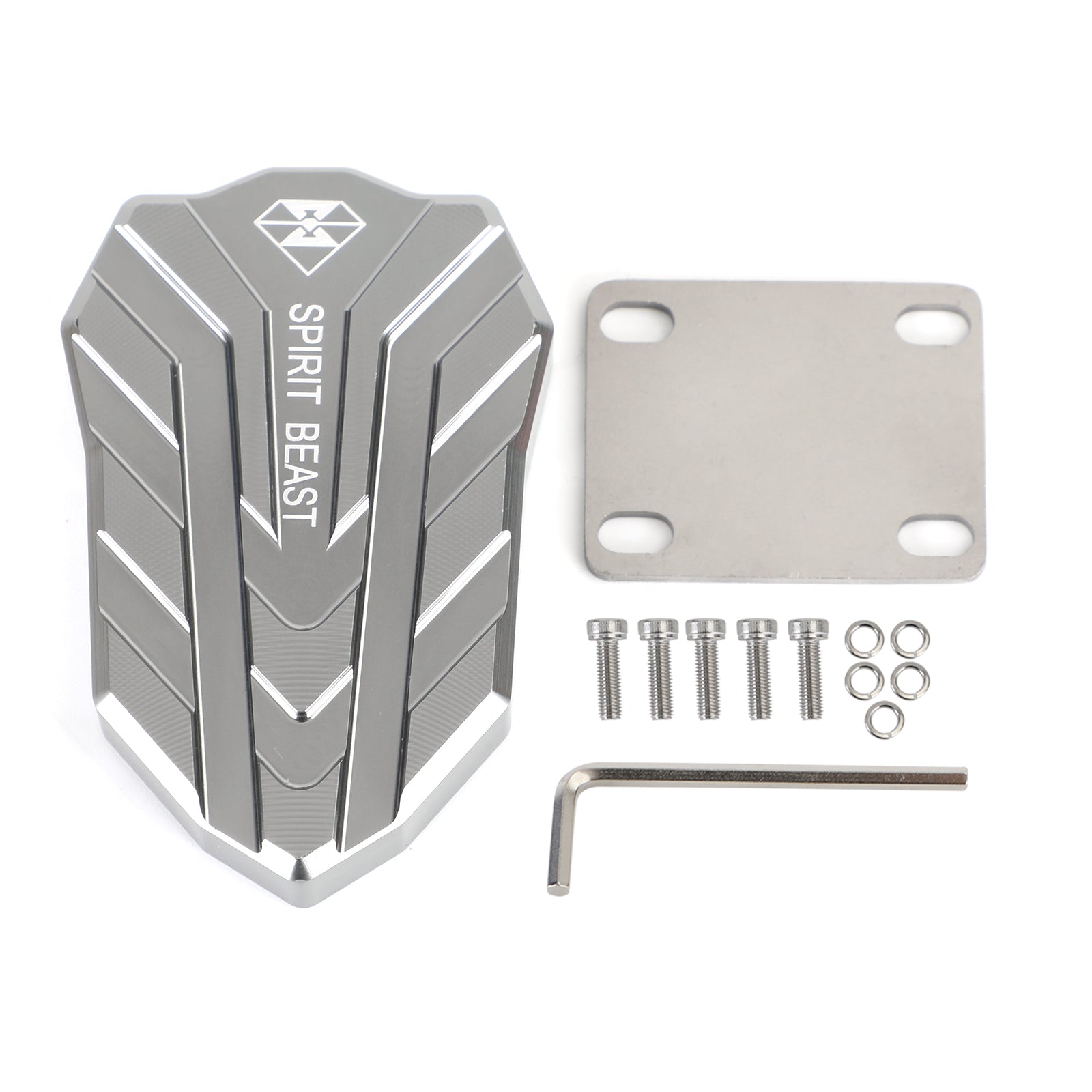 Verlenging Remvoetpedaal Vergroter Pad Cnc Voor Honda Cb 650R Cbr 650R 21 Titanium Generiek