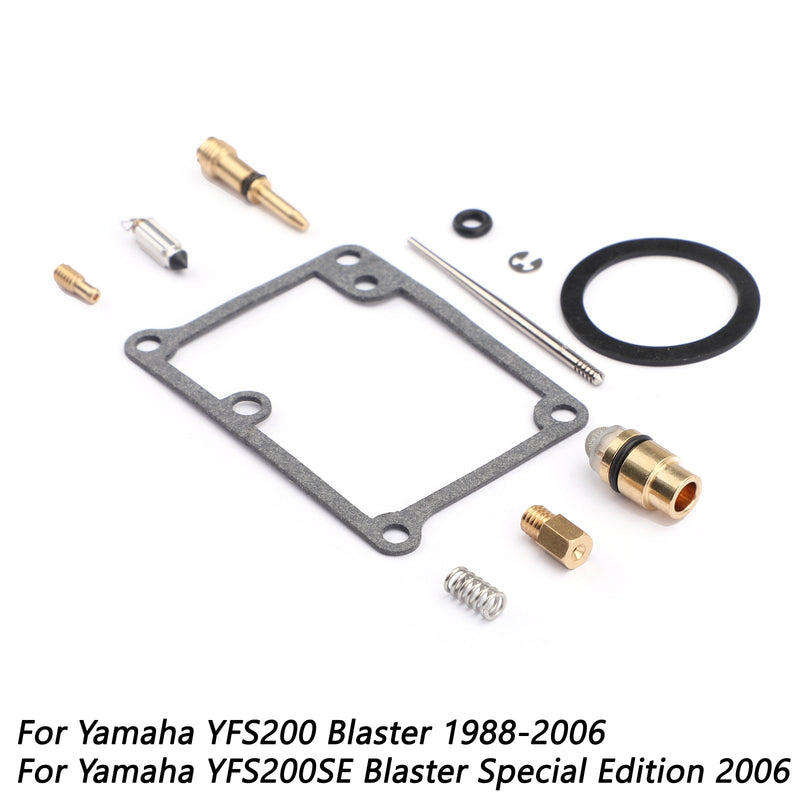 Carburetor CARB Rebuild Repair Kit For Yamaha YFS 200 Blaster 200 YFS200 88-06 Generic