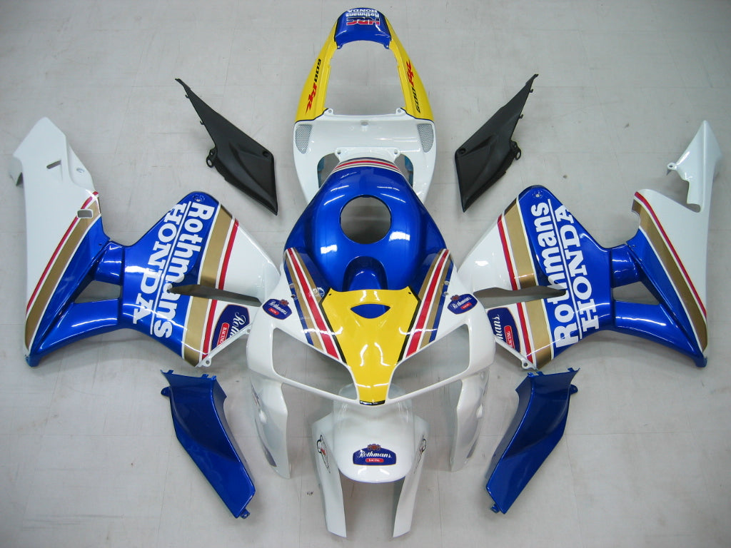 2005-2006 CBR600RR carrosseriekuip blauw ABS spuitgegoten kunststoffen set algemeen