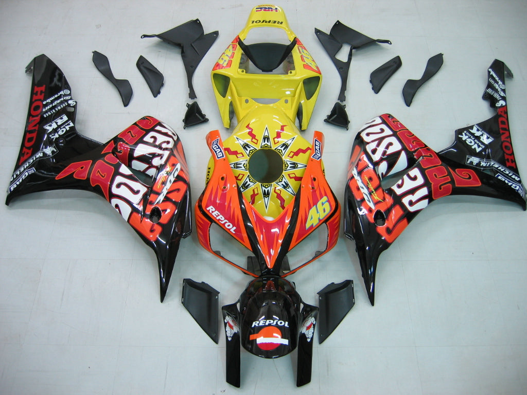 2006-2007 CBR1000RR Bodywork Fairing ABS Injection Molded Plastics Set 10# Generic