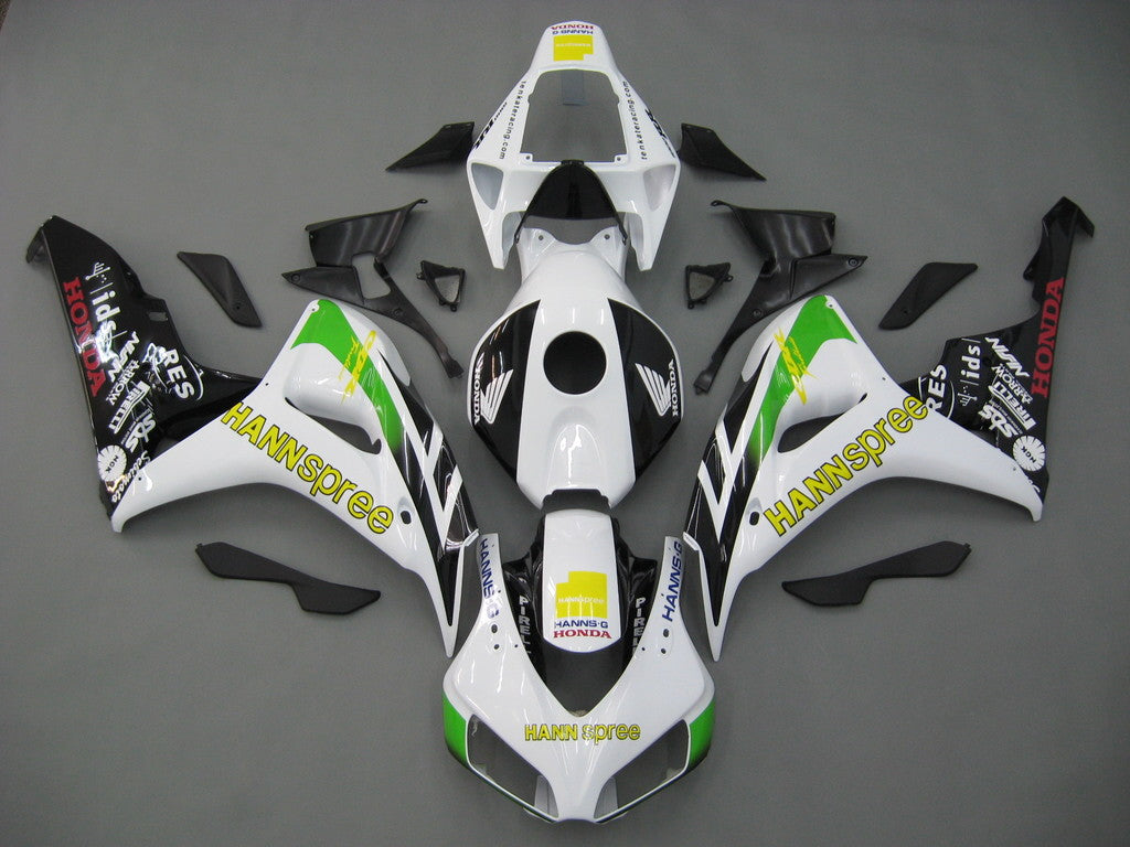 2006-2007 CBR1000RR Carrosseriekuip Meerkleurig ABS Spuitgegoten kunststoffen Set Algemeen