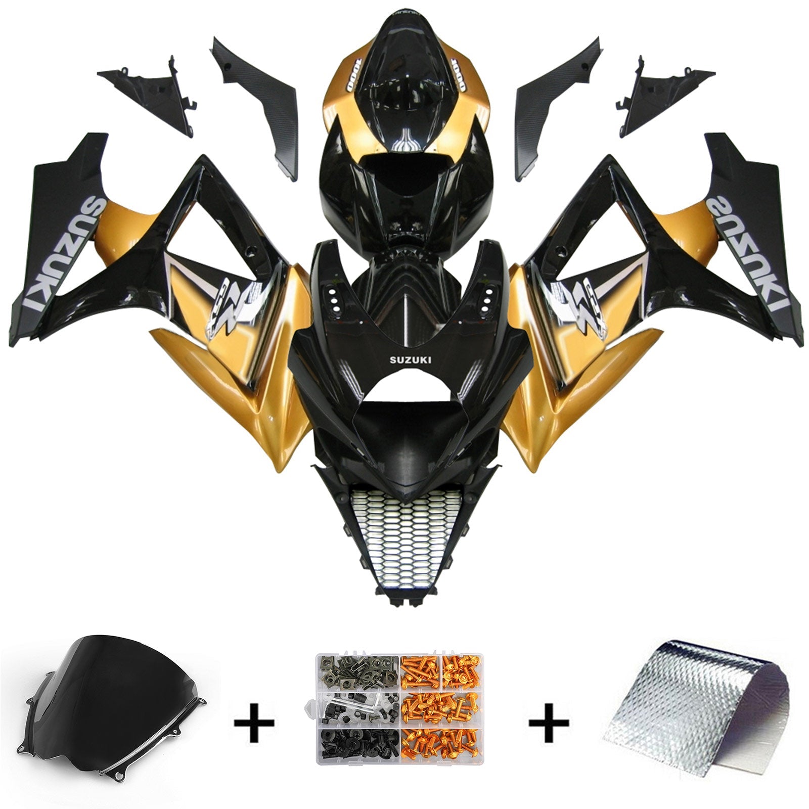 2007-2008 Suzuki GSXR1000 Amotopart Fairing Kit