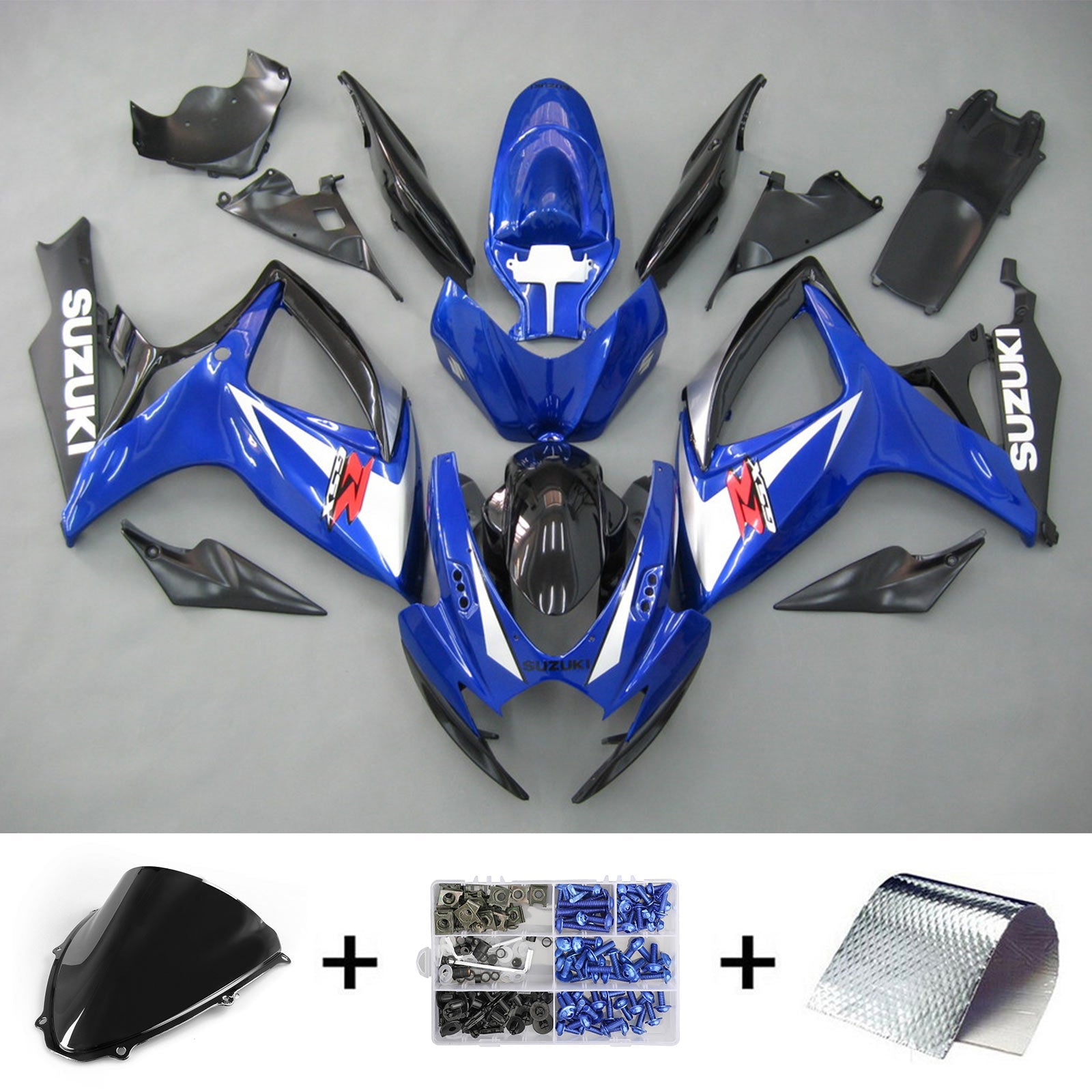 Kit de carénage Amotopart Suzuki GSXR 600/750 2006-2007