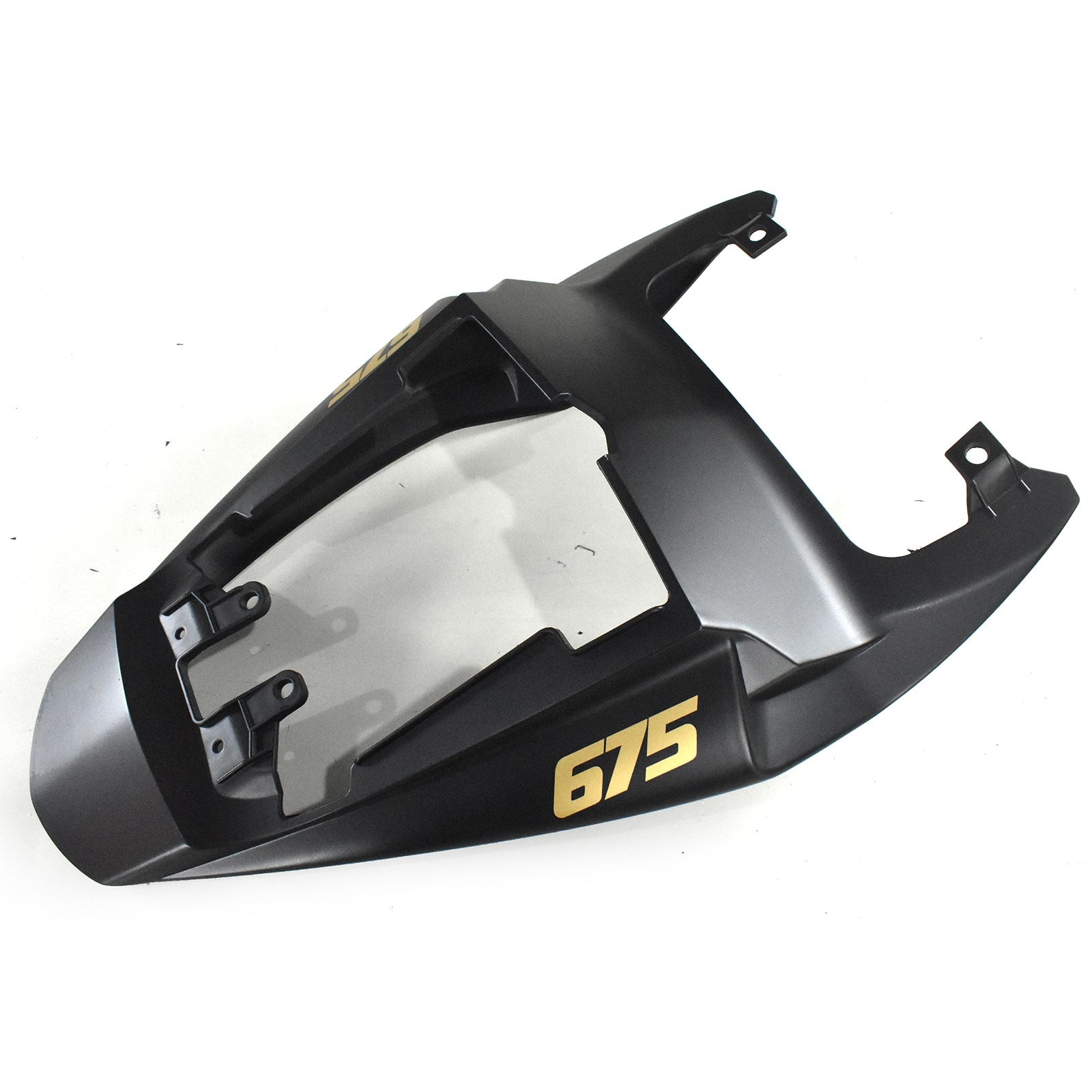 2009-2012 Triumph Daytona 675 Black Bodywork Fairing ABS Sprøytestøping Generisk