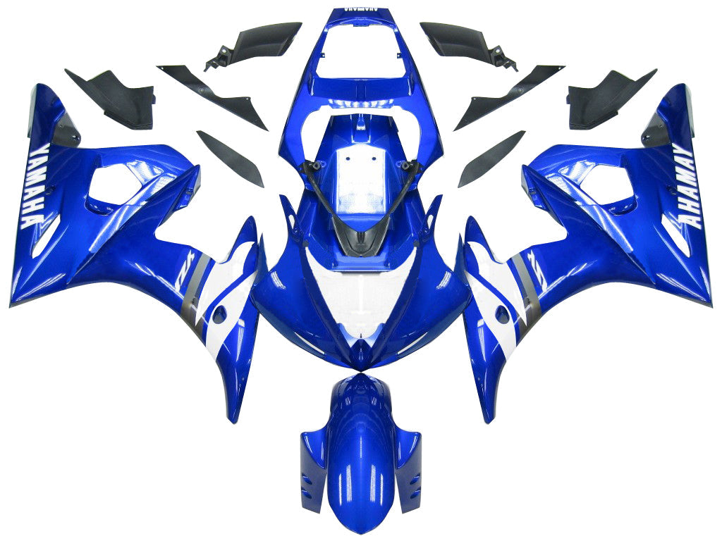 Kit de carénage bleu Yamaha R6 2003-2004