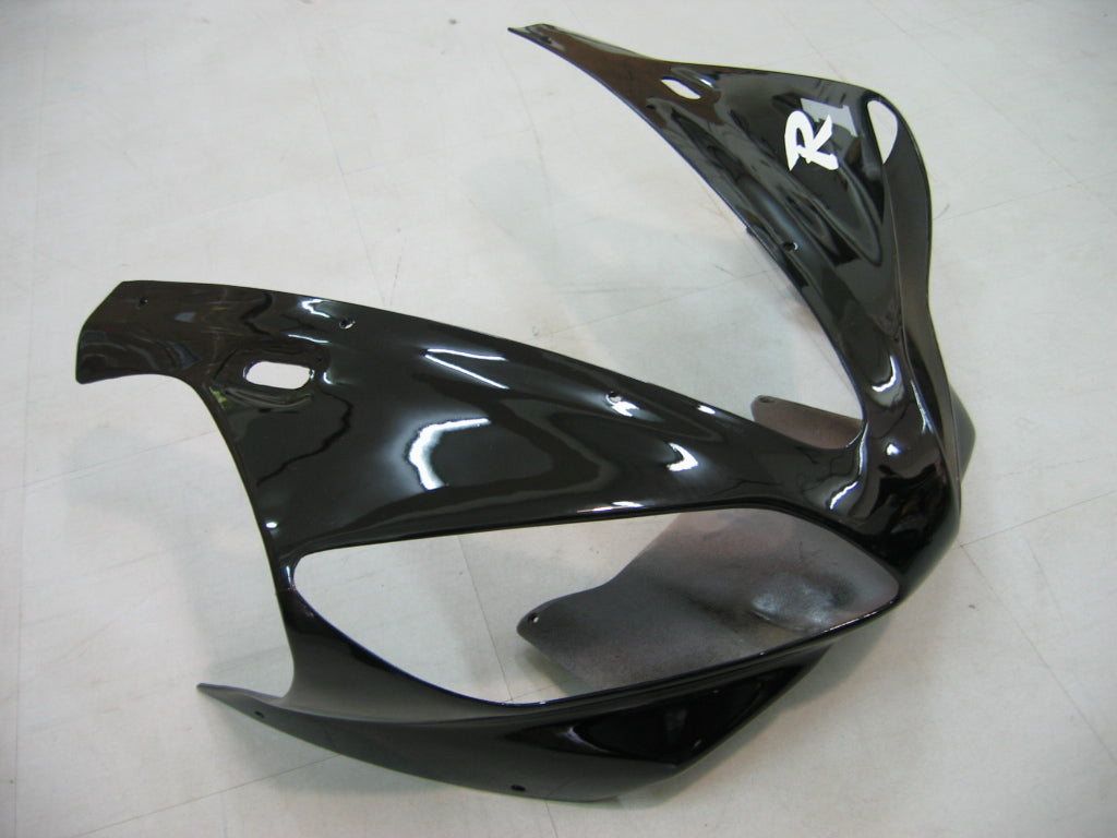 2000-2001 Yamaha YZF-R1 Black YZF Racing Fairings Generic