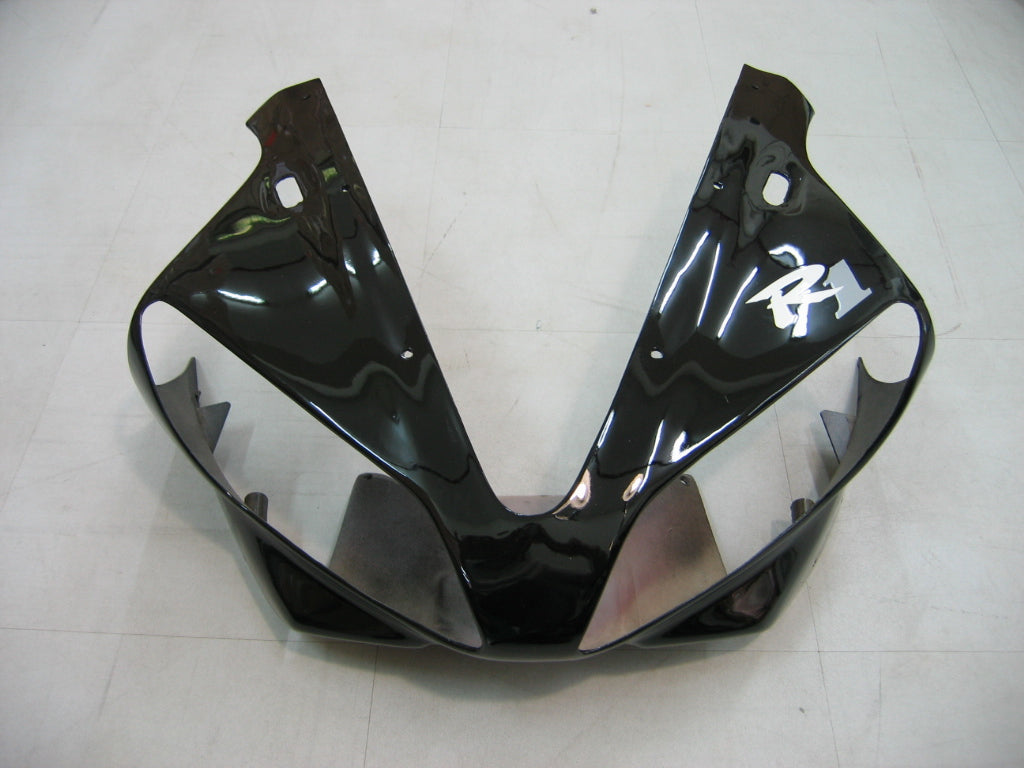 2000-2001 Yamaha YZF-R1 Black YZF Racing Fairings Generic