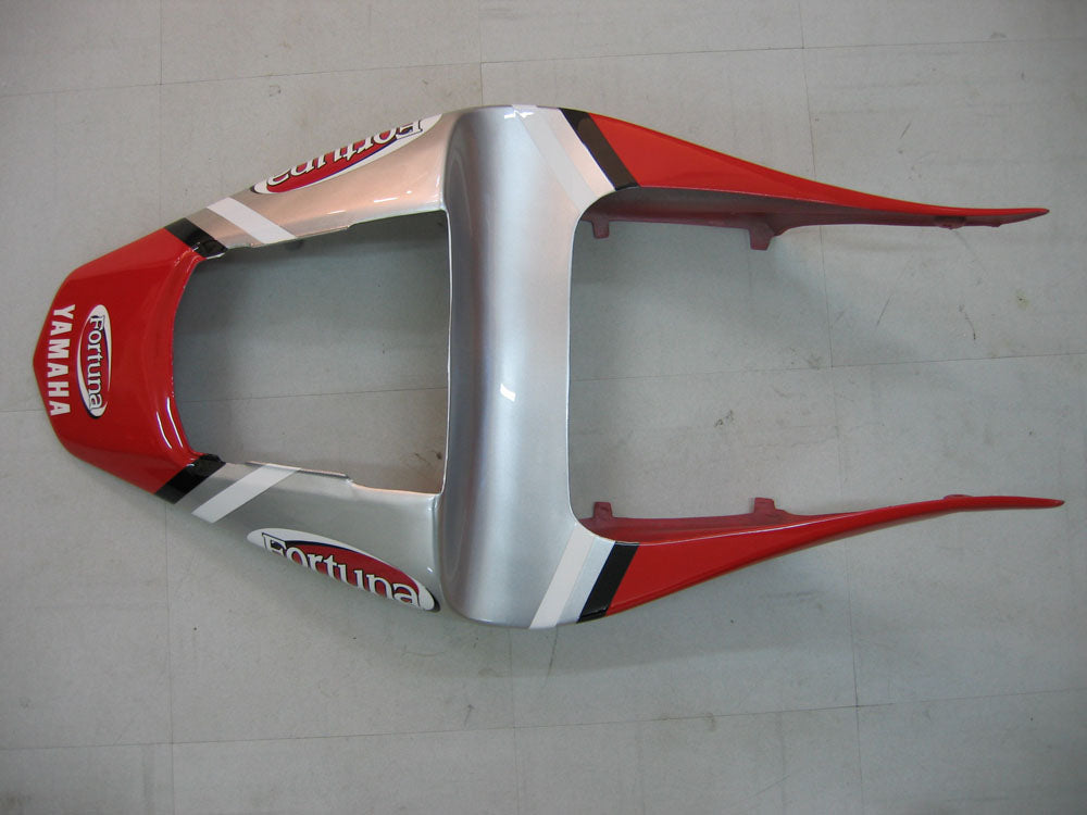 2000-2001 Yamaha YZF-R1 Silver Red Fortuna Racing Fairings Generic