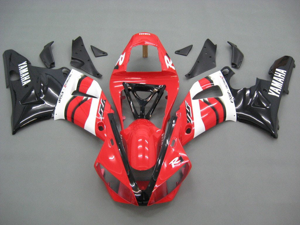 2000-2001 Yamaha YZF-R1 Rouge Blanc Noir YZF Racing Carénages Générique