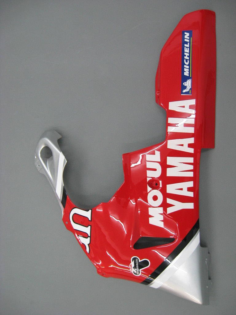 Kit de carénage rouge et argent Yamaha R1 2000-2001