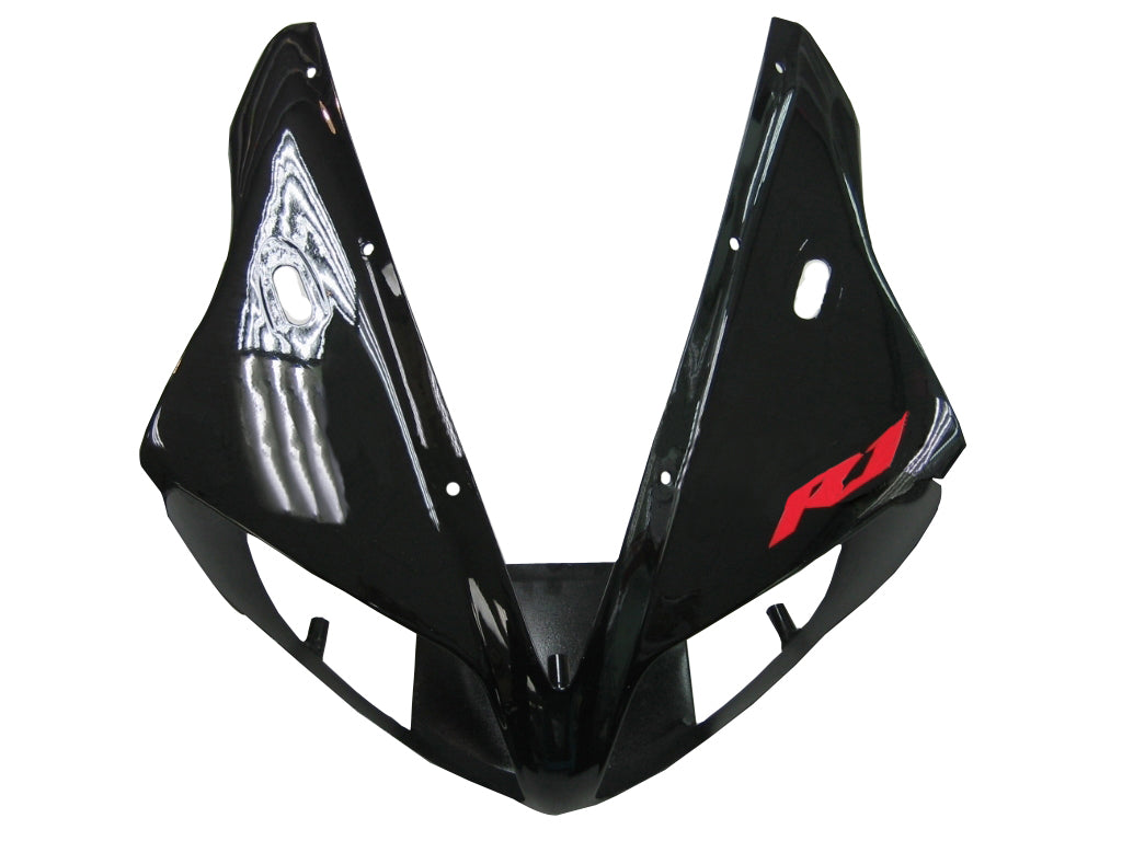 2002-2003 Yamaha YZF-R1 Black Red Tribal Racing Fairings Generisk