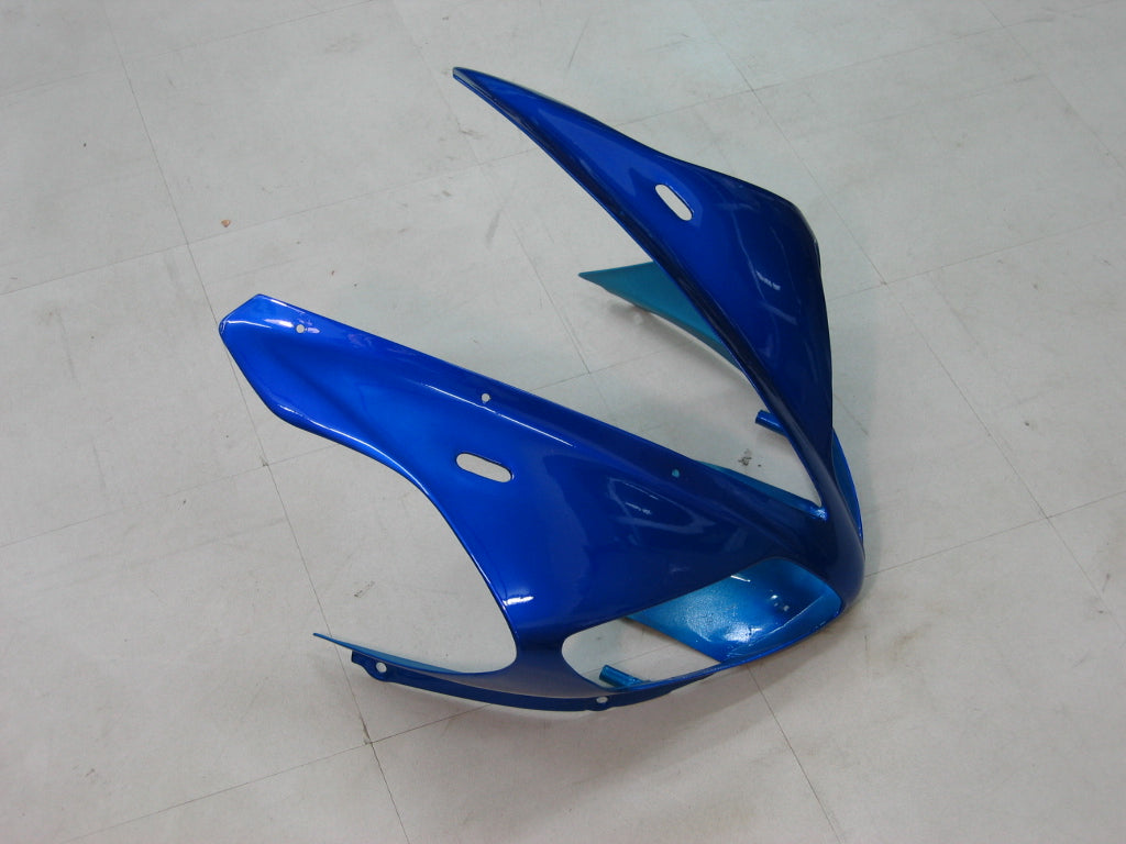 2002-2003 YZF 1000 R1 Carénage de carrosserie bleu Ensemble de plastiques moulés par injection ABS générique