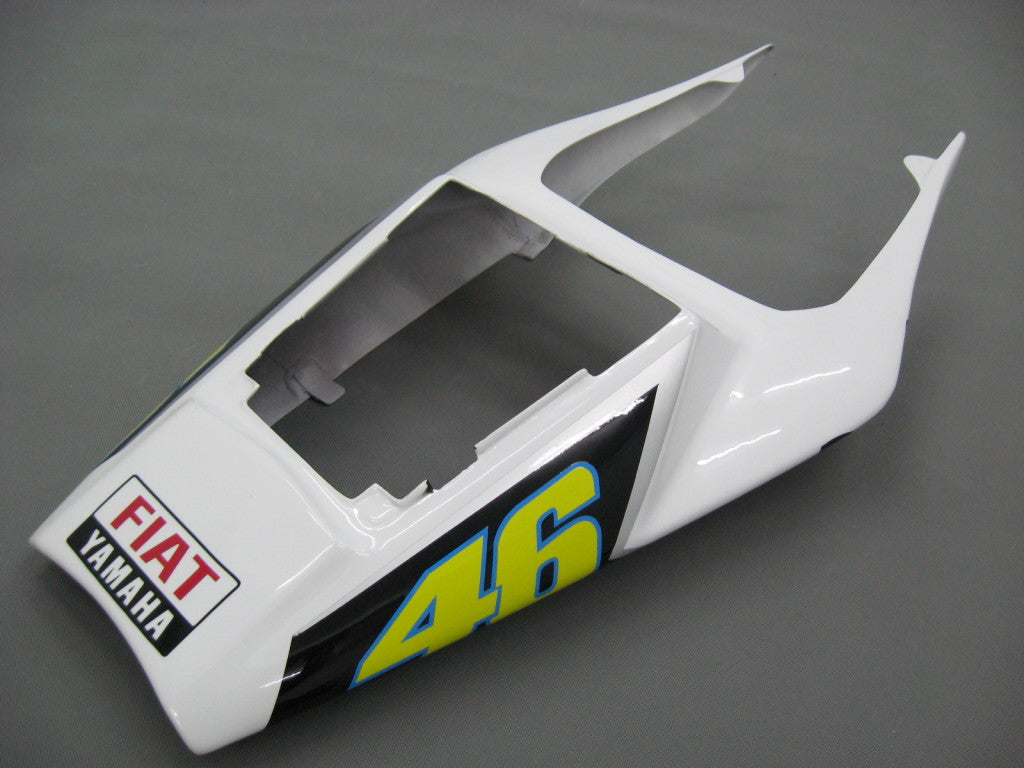 2002-2003 Yamaha YZF-R1 Blanc Bleu No.46 FIAT Racing Carénages Générique