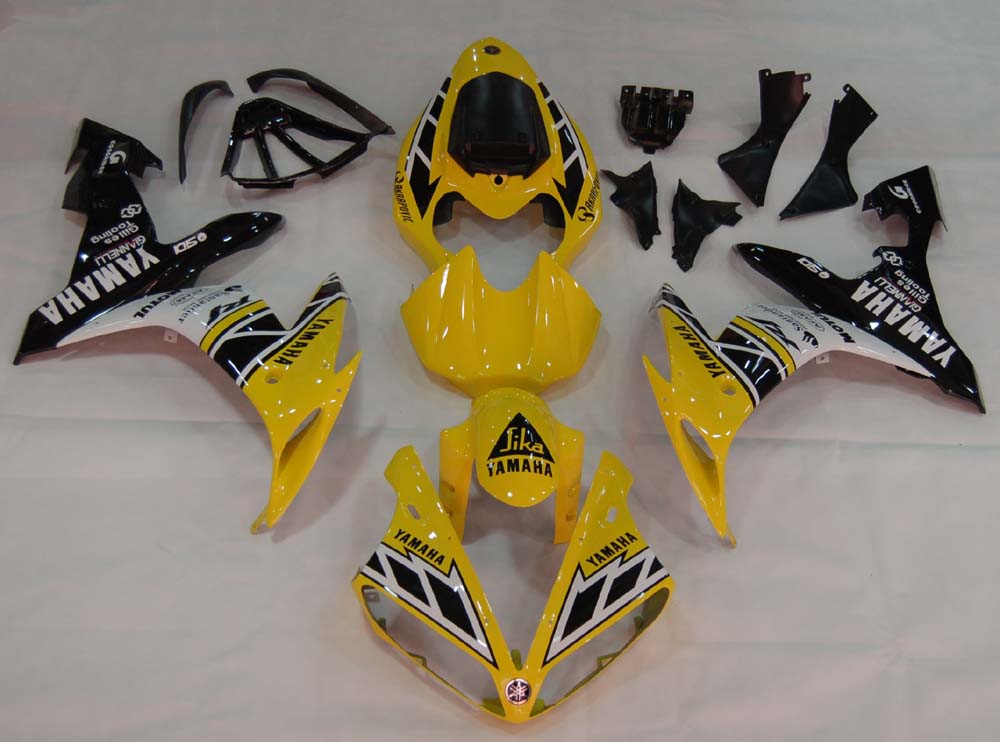 Kit de carénage jaune Yamaha R1 2004-2006