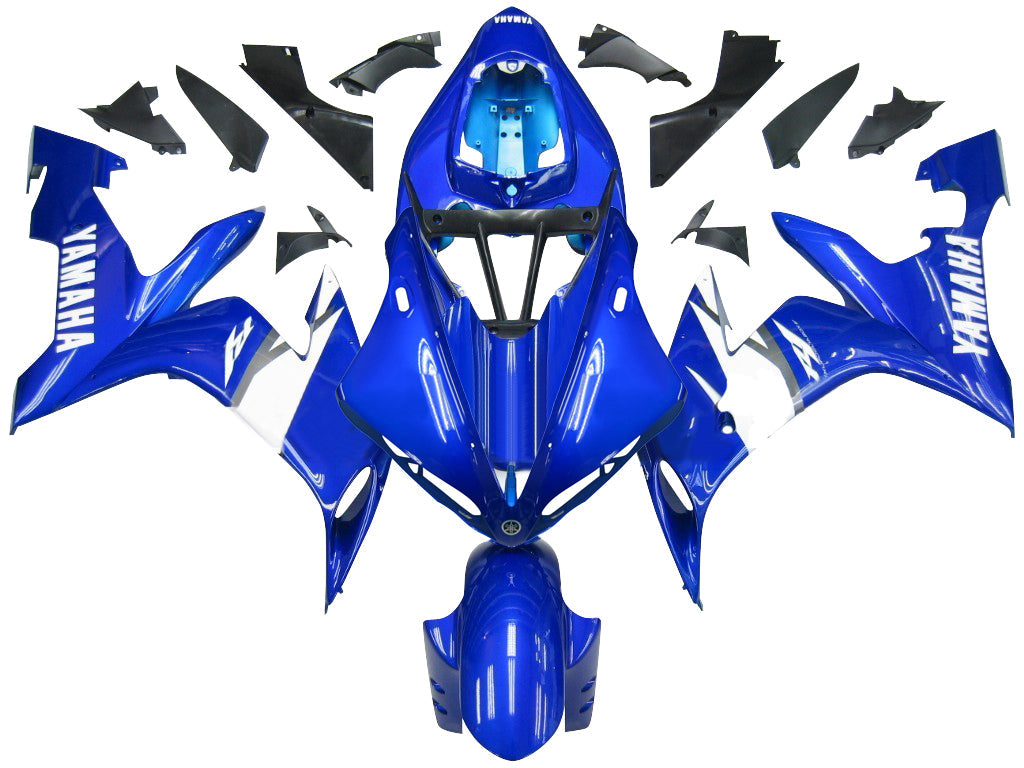 2004-2006 Yamaha YZF-R1 Bleu Blanc Racing Carénages Générique