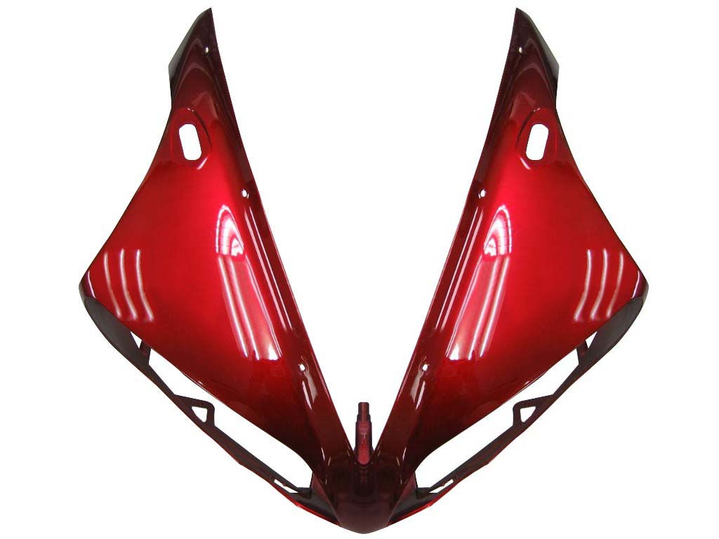 2004-2006 Yamaha YZF-R1 Carénages de course rouge et argent génériques