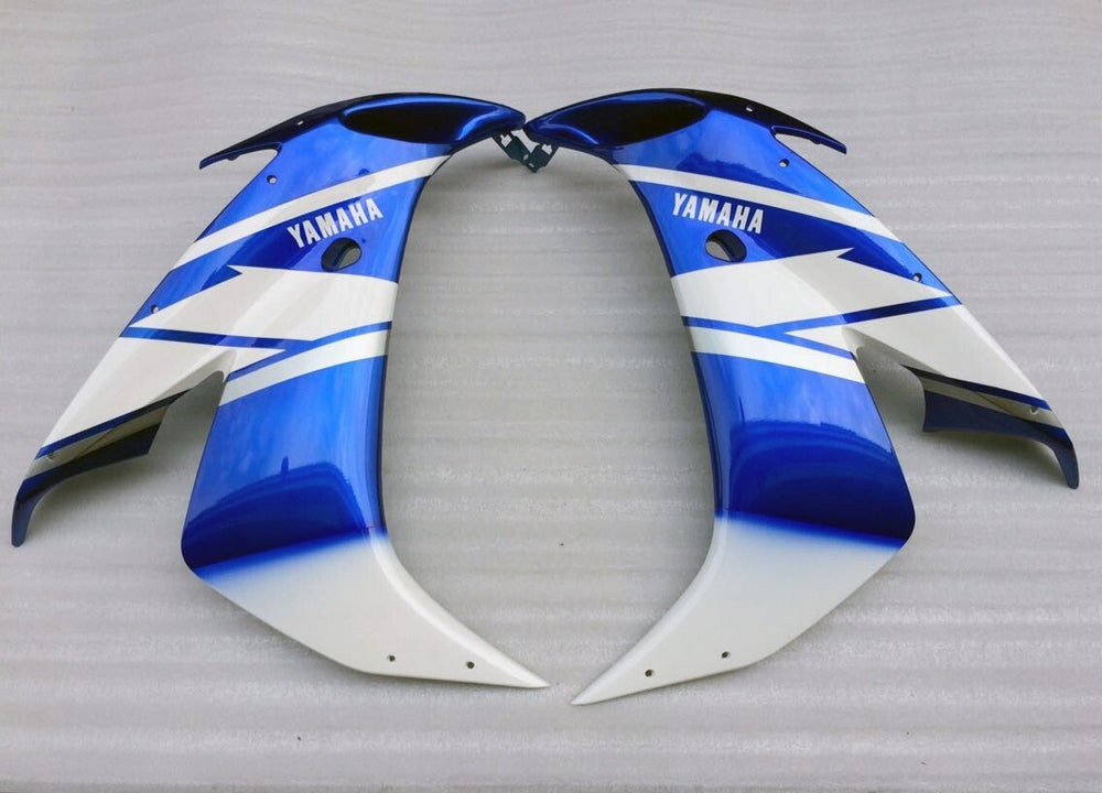 2004-2006 Yamaha YZF-R1 Blauw Wit Zwart Racing stroomlijnkappen Algemeen