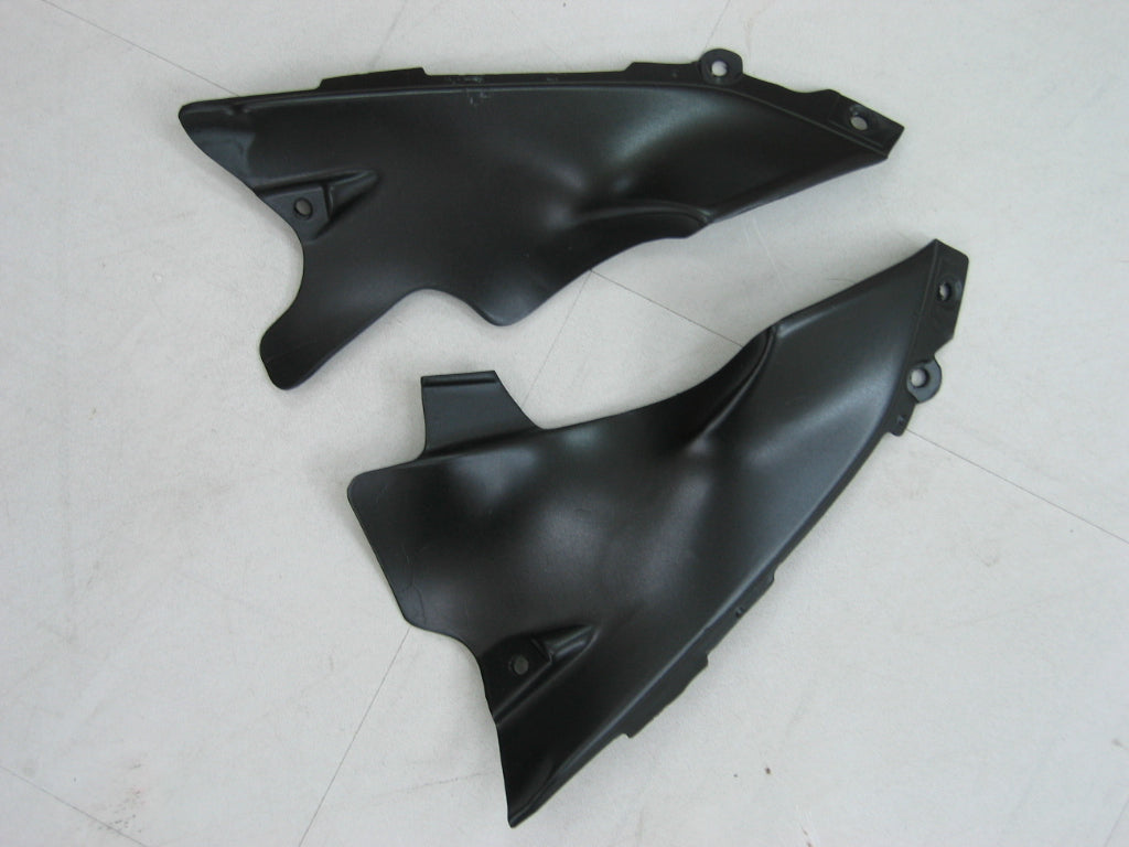 2004-2006 Yamaha YZF-R1 Carénages de course noirs contrastés génériques