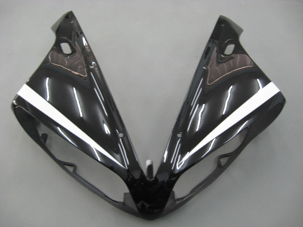 2004-2006 Yamaha YZF-R1 Black White Racing Fairings Generic