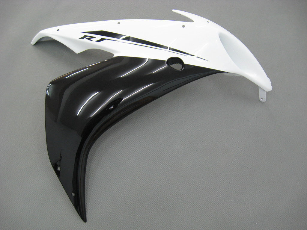 2004-2006 Yamaha YZF-R1 Black White Racing Fairings Generic