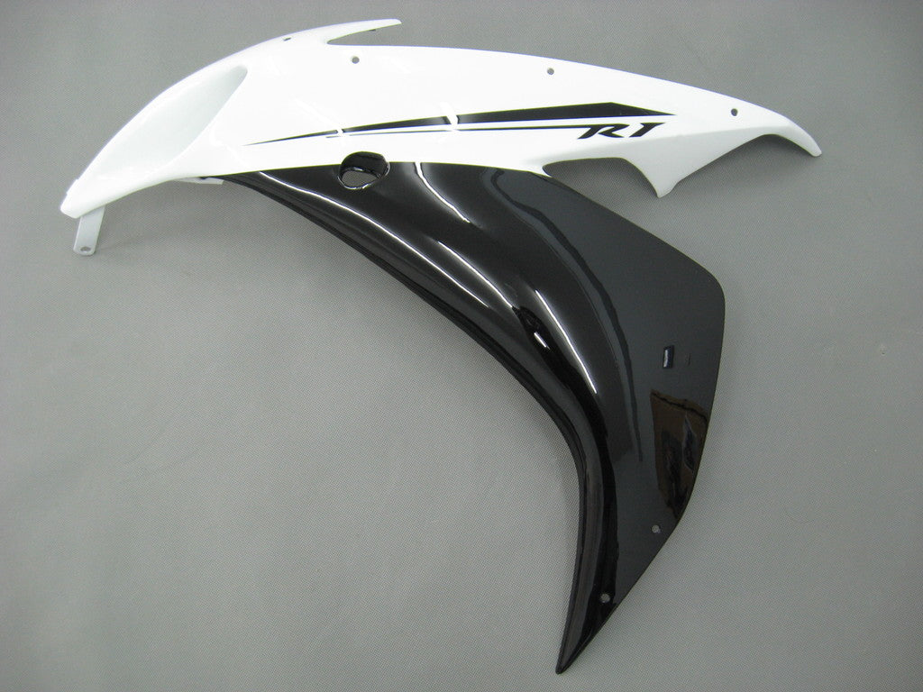 2004-2006 Yamaha YZF-R1 Black White Racing Fairings Generic