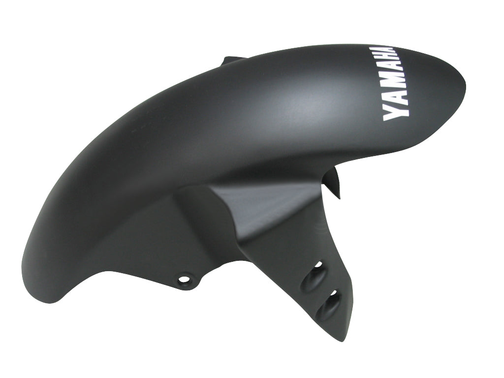 2007-2008 Yamaha YZF-R1 Svart Matt & Generiska kåpor för Red Flame Racing