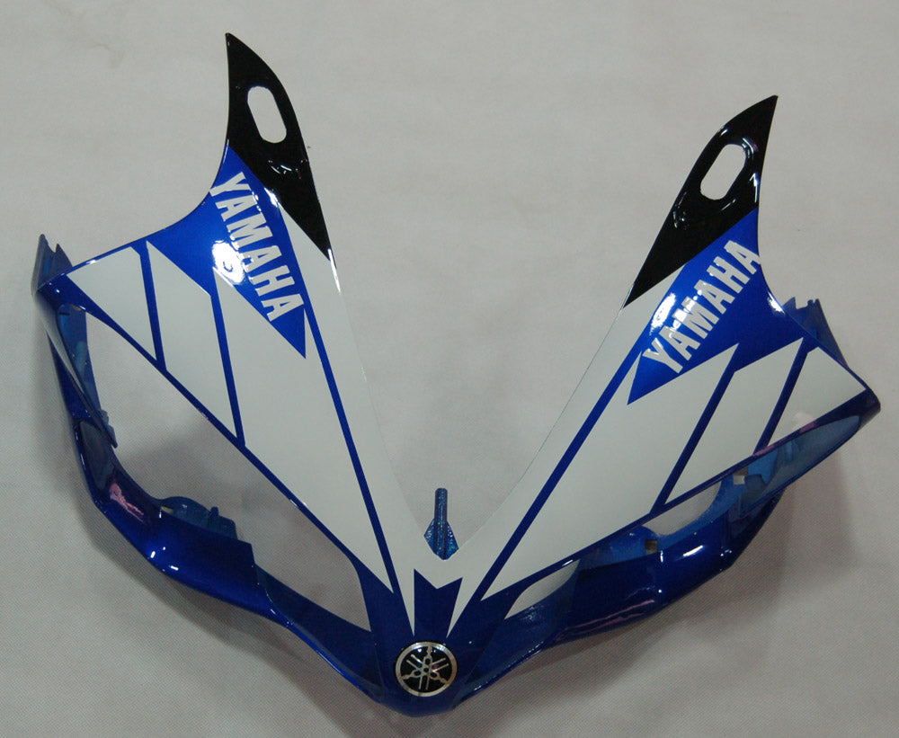 Carenados de carreras Yamaha YZF-R1 2007-2008, color azul y blanco, genéricos