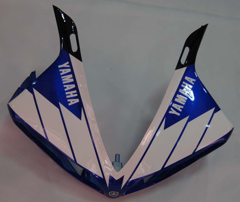 Carenados de carreras Yamaha YZF-R1 2009-2011, color azul y blanco, genéricos