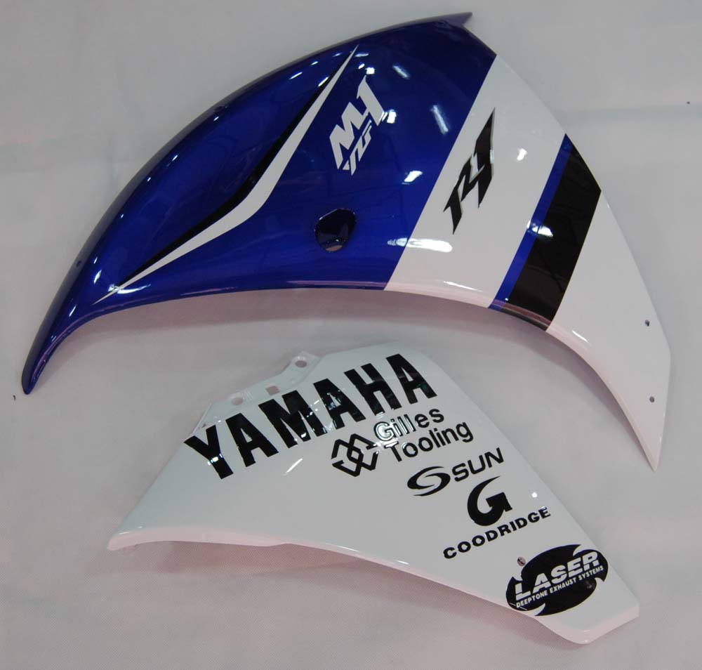 Kit de carénage bleu et blanc Yamaha R1 2009-2011