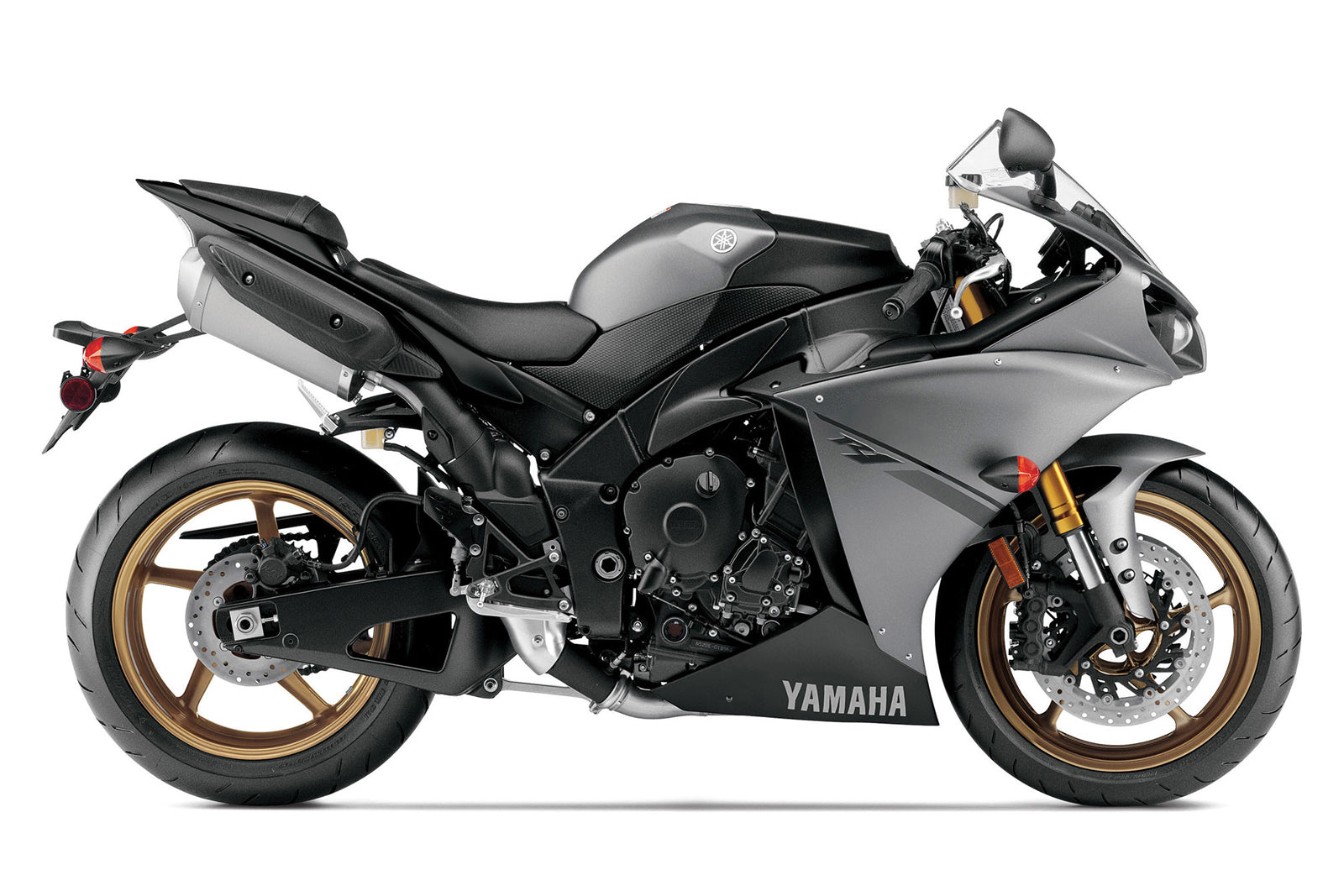 2012-2014 Yamaha YZF R1 grijze racekunststoffen algemeen