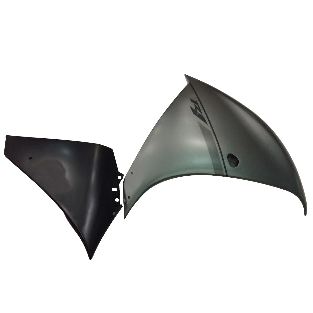 2012-2014 Yamaha R1 Fairing Matte Gray Black Kit