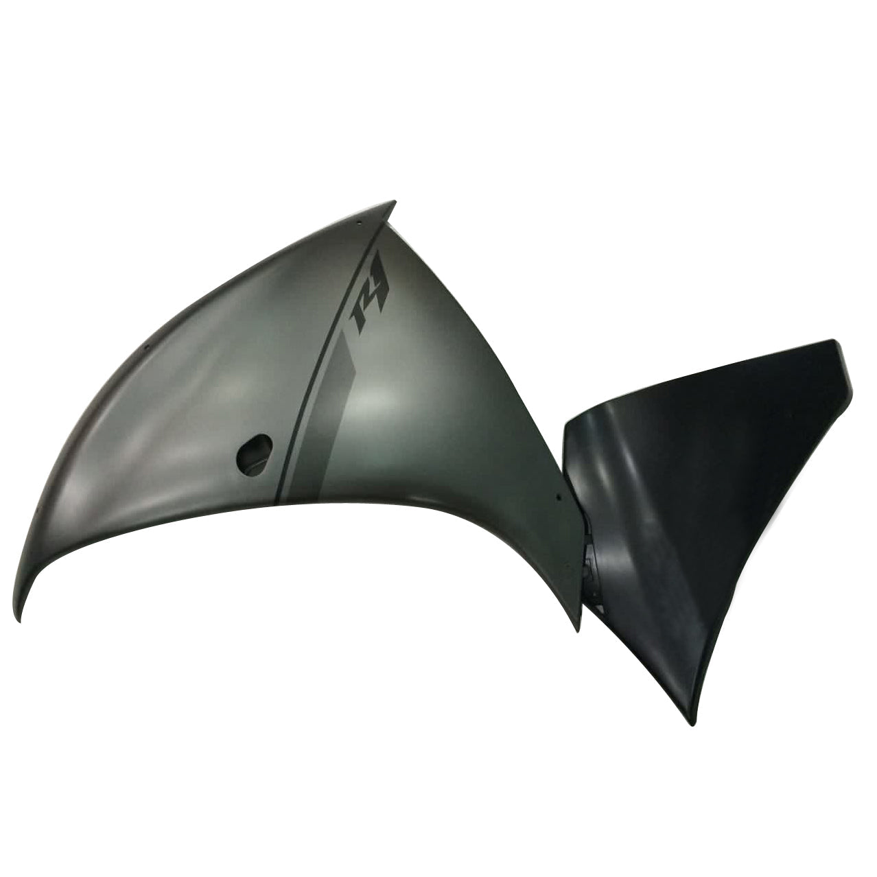 2012-2014 Yamaha R1 Fairing Matte Gray Black Kit