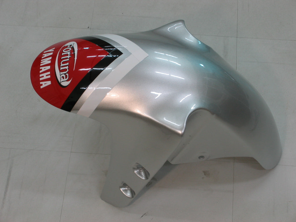 1998-1999 Yamaha YZF-R1 Red Silver No.7 Fortuna Racing Amotopart Fairings Customs Fairing