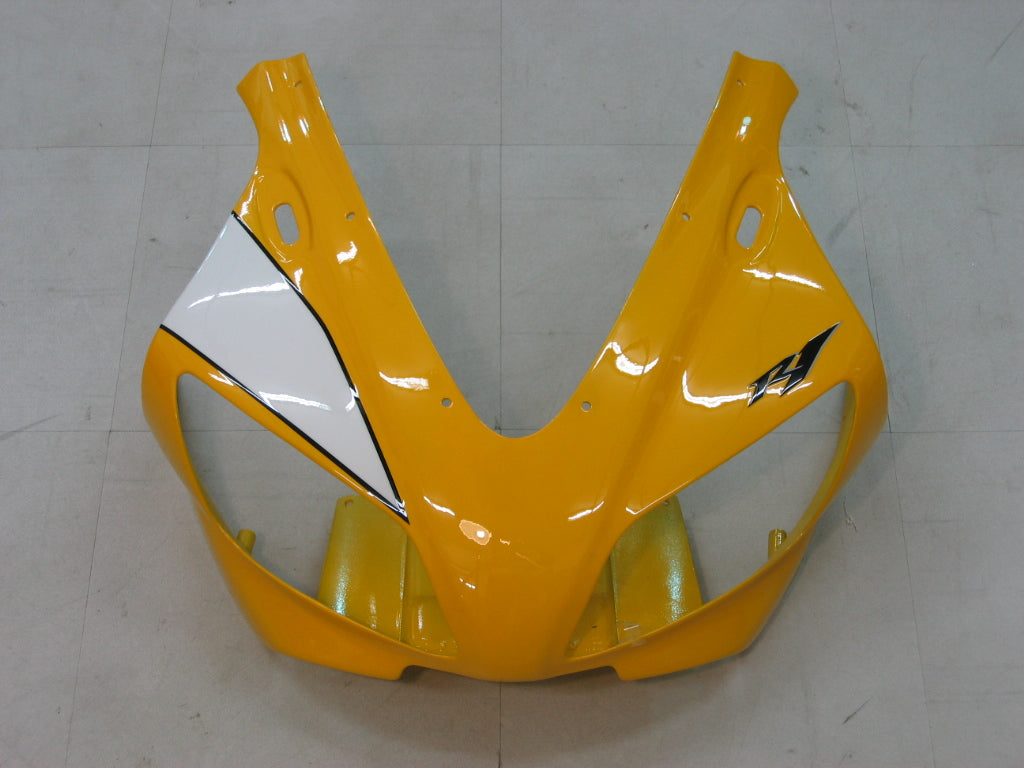 1998-1999 Yamaha YZF-R1 Yellow White Black Racing Fairings Generic